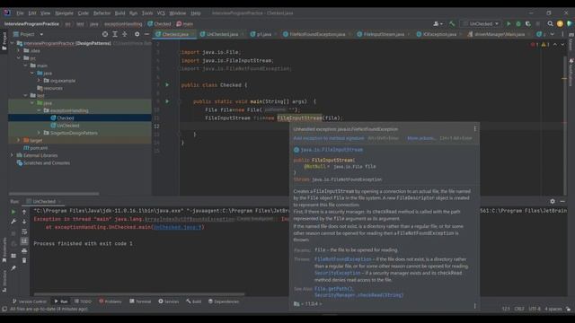 Lecture1: Introduction to Exception Handling смотреть онлайн