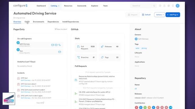 Demo: configure8 Internal Developer Portal смотреть онлайн