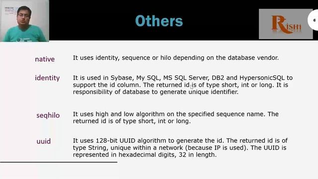 Primary Key Generation Algorithms in Hibernate| Rishi | H2KInfosys | смотреть онлайн