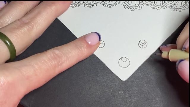 SNIRCLES || Easy Zentangle ® Patterns || Day 70 смотреть онлайн