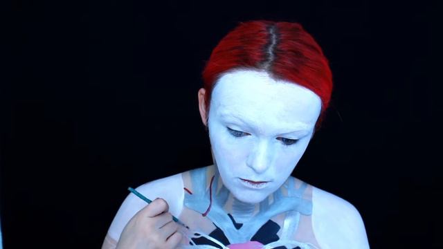Robot/Cyborg Bodypainting Makeup Tutorial | Poisoned Perfection смотреть онлайн