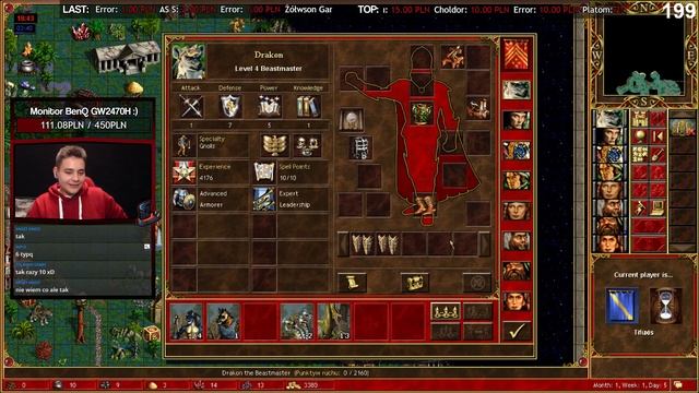 ? Heroes 3 HotA - Jebus Cross XL - vs Tifuxis (Fortress, +3.5k) смотреть онлайн