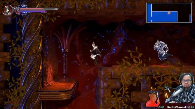 Bloodstained How to get dash | Beating the ninja смотреть онлайн
