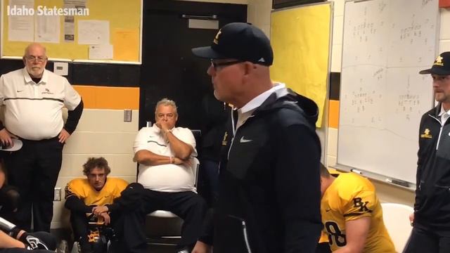 Inside the locker room for Bishop Kelly coach Tim Brennan's pregame speech смотреть онлайн