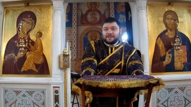 Проповедь диакона Димитрия в первую поминальную субботу Великого поста (03.03.2018) смотреть онлайн