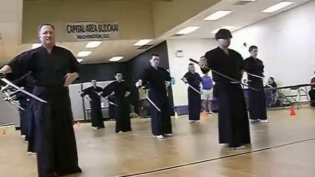 Swordfest 2007 Nakamura Ryu Battodo pt 2 смотреть онлайн
