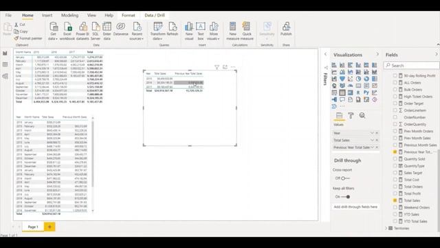 Model Data in Power BI - Learn (DAX) Time Intelligence Part 3 Function (parallelperiod) смотреть онлайн