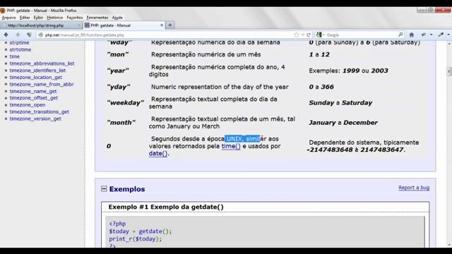 Curso de php aula 32 getdate do php смотреть онлайн