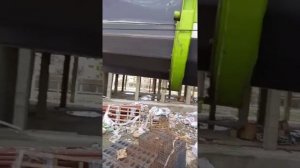 Смазка стрелы автокран китаец zoomlion