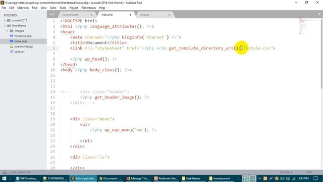Part-3 WordPress Theme Development ( Basic function, Sidebar + Menu + Blog + custom Post dynamic ) смотреть онлайн