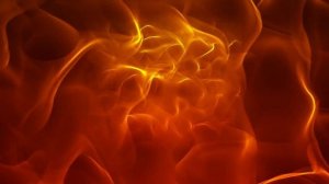 Футаж, видеофон переливающийся огонь, пламя, огненное чрево
