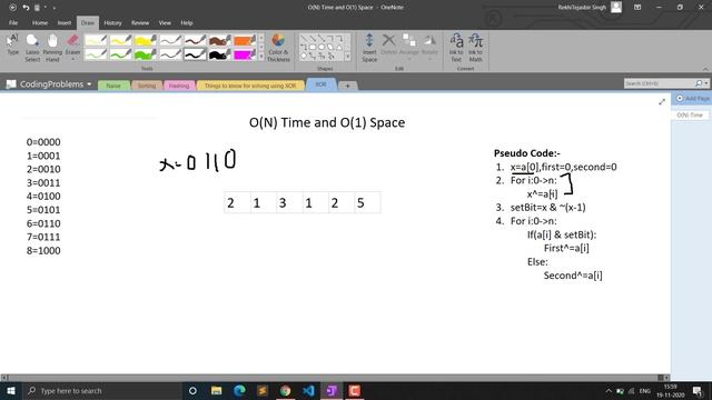 Two Numbers with Odd Occurrences | XOR Approach | Naive-Better-Optimal-Best approach смотреть онлайн