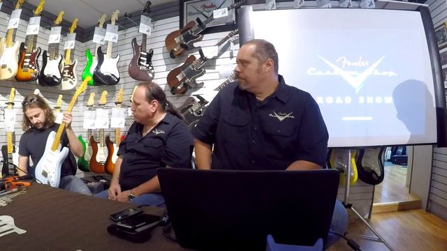 Fender Custom Shop Roadshow 2016 with John Cruz at The Music Gallery Part 1 смотреть онлайн