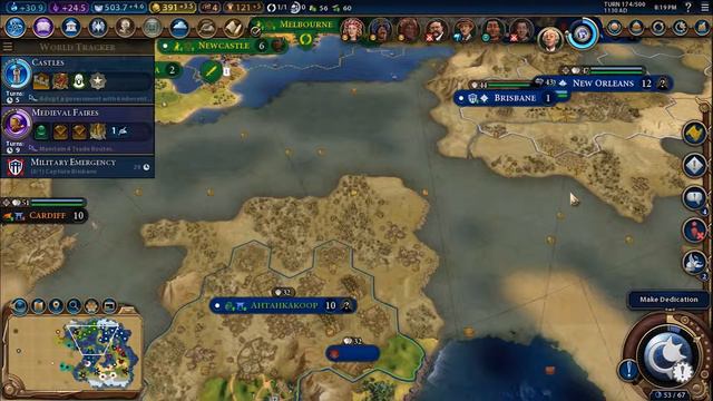 Canada is Here! | Civilization 6 Gathering Storm Canada Part 7 смотреть онлайн