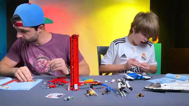 Overwatch Watchpoint Gibraltar | Time-lapse LEGO build смотреть онлайн
