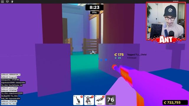 PLAYING ROBLOX BIG PAINTBALL FOR THE FIRST TIME смотреть онлайн