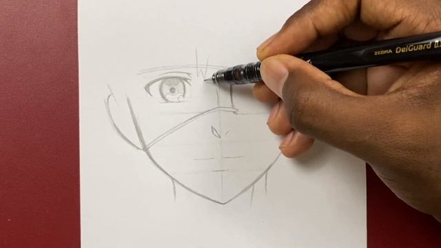 Anime Drawing | How To Draw Kaneki Ken Step-by-step Using Just A Pencil