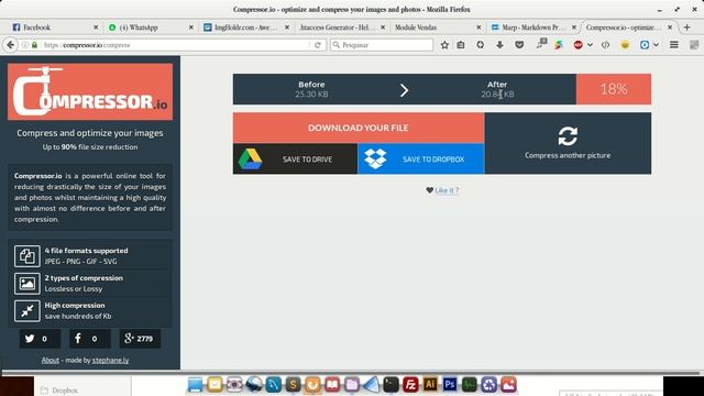 Como comprimir imagens sem perder qualidade смотреть онлайн