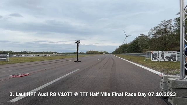 2000hp Audi R8 V10 Twin Turbo HPT - Horse Power Technics @ TTT Half Mile Final Race Day 07.10.2023 смотреть онлайн