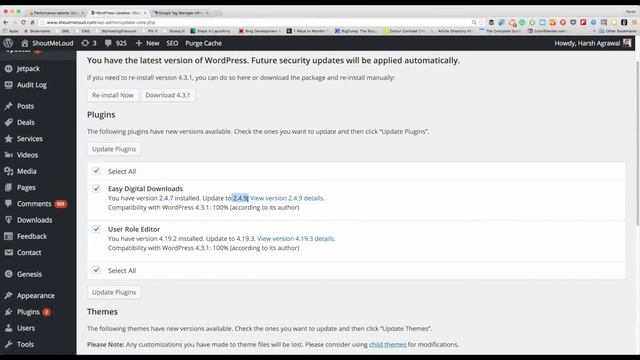 WordPress Tutorials: Updating WordPress Plugins for Beginners смотреть онлайн