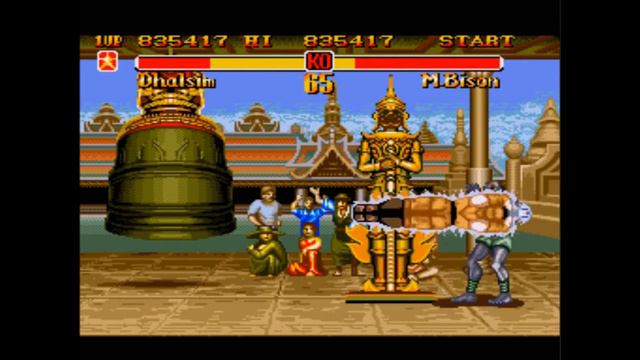 Super Street Fighter II DHALSIM FINAL Ending - Sega Mega Drive Genesis смотреть онлайн