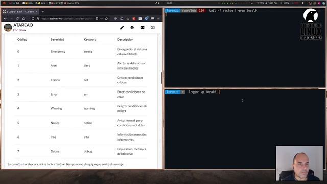 Scripts en Bash. Capítulo 11. Log en Bash. смотреть онлайн