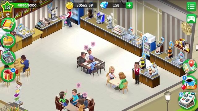 My Cafe: Recipes # 32 Upgrade Muffin Display Case Level 3 смотреть онлайн