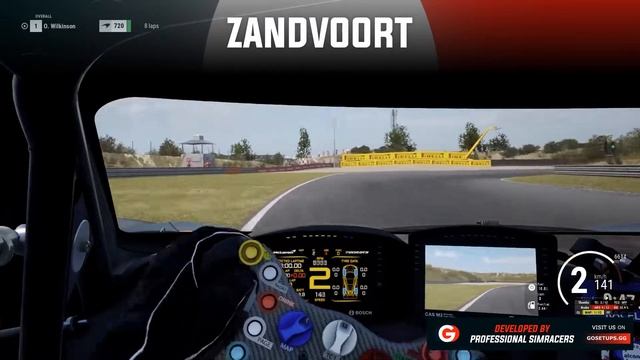 Zandvoort 1:33.8 - Mclaren 720S GT3 EVO - GO Setups | ACC 1.9.3 смотреть онлайн