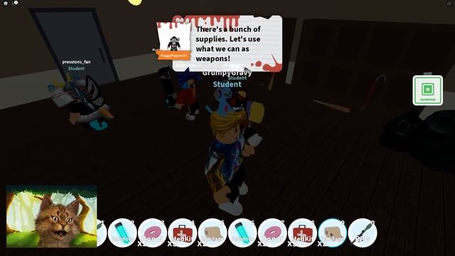 THE LUNCH LADY WAS INFECTED!! - Roblox Field Trip Z New Ending смотреть онлайн