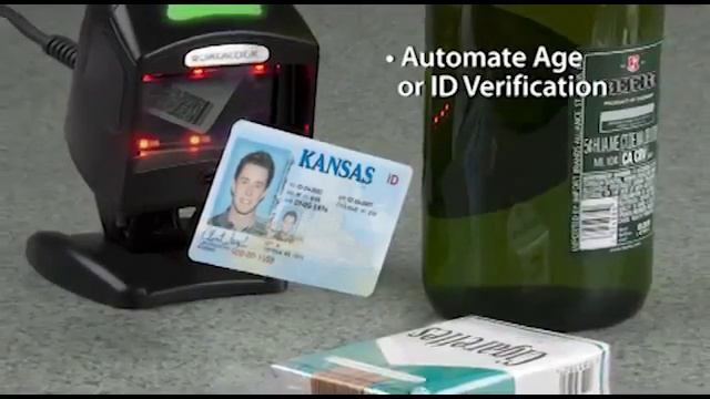 Демонстрация возможностей считывания штрих-кодов сканером Datalogic Magellan 1100i смотреть онлайн