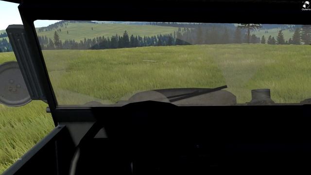 Outerra - Kübelwagen in PanzerTerra with sounds. смотреть онлайн
