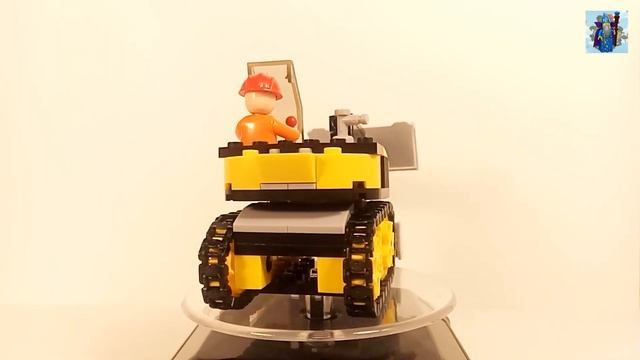 Обзор конструктора SLUBAN M38-B0377C Бульдозер смотреть онлайн