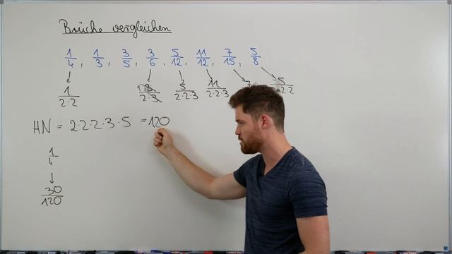 Mehrere Brüche vergleichen (mit Primfaktorzerlegung) und der Größe nach sortieren смотреть онлайн