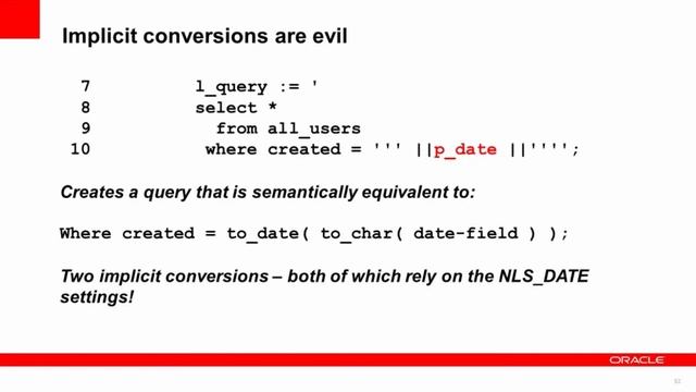 The Evils of Implicit Conversions and other SQL Skullduggery смотреть онлайн