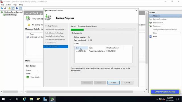 How to Perform Backup and Restore in Windows Server 2019 смотреть онлайн