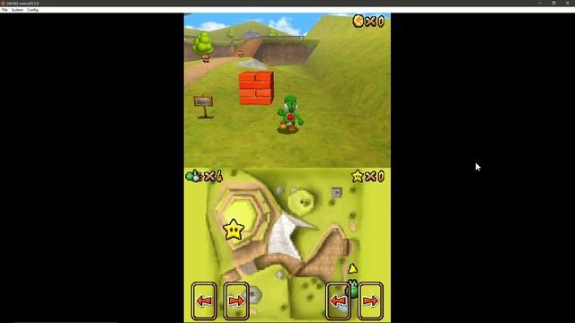 melonDS 0.8 8xIR | Super Mario 64 DS Gameplay смотреть онлайн