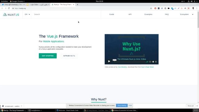 تطوير الويب 4 - إطارات Vuejs + Nuxt + Vuetify смотреть онлайн