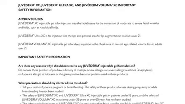 Juvederm Voluma XC, Juvederm XC, and Juvederm Ultra XC Results смотреть онлайн