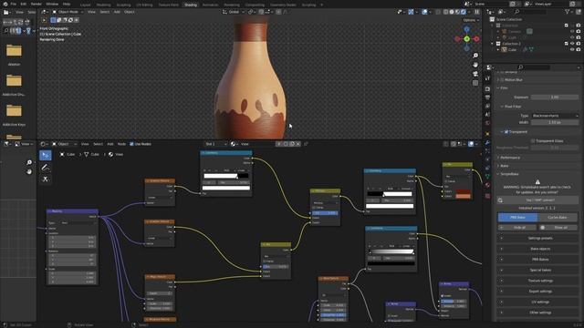 Blender 3.2 - Vase with Flowers with Geometry Nodes смотреть онлайн