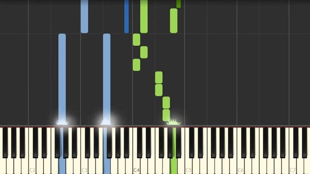 Bruno Mars Treasure [Piano Tutorial] Synthesia смотреть онлайн