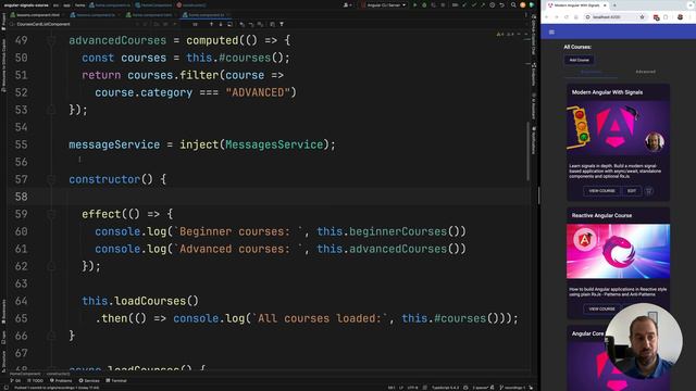 55 Angular Signal Queries - viewChild_1080p смотреть онлайн