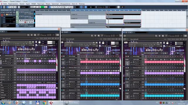Electro City VST: мощный сэмплер, грувер, драм-машина, секвенсор смотреть онлайн
