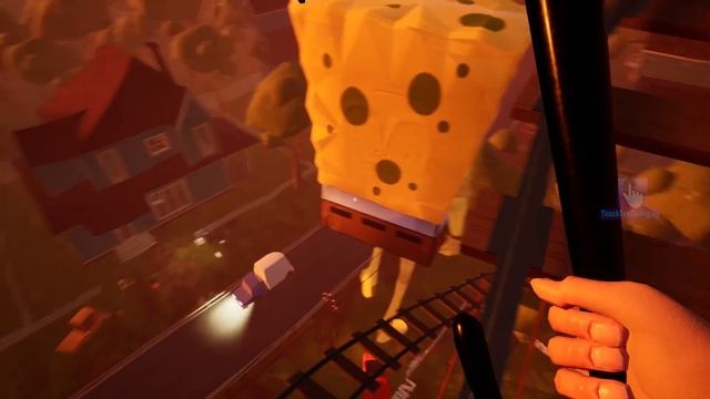 Hello Neighbor - My New Neighbor Big SpongeBob Act 3 Gameplay Walkthrough смотреть онлайн