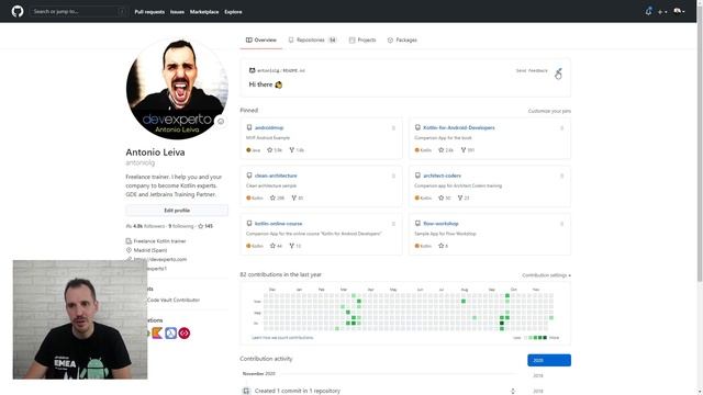 Cómo CREAR tu PORTFOLIO usando el Perfil de GITHUB [GitHub Profiles] смотреть онлайн