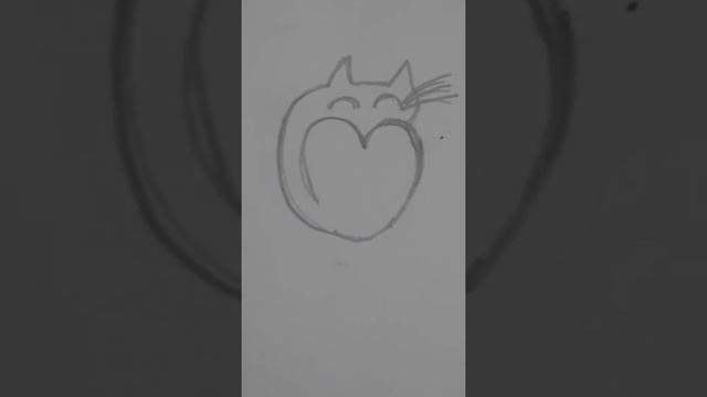 Рисуем милую кошку смотреть онлайн