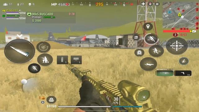 Warzone mobile, gameplay gráficos máximos, ipad 10.9. смотреть онлайн