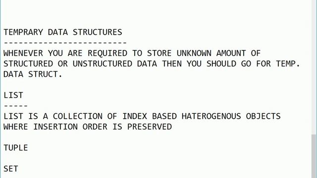 INTRODUCTION TO DATA STRUCTURE AND LISTS смотреть онлайн