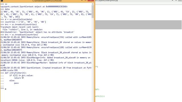 Apache Spark Training: RDD: Part 2 (How to do Pivot) смотреть онлайн