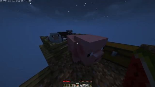 Прохождение карты 1 блок / Карта один блок / Прохождение майнкрафт 1 18 1 смотреть онлайн