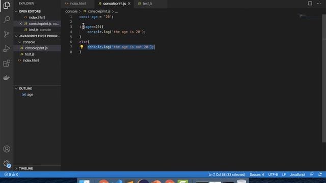 17. Difference Between == and === in JavaScript|= vs == vs ===| JavaScript tutorial for beginners. смотреть онлайн